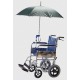Portaparaguas para silla de ruedas
